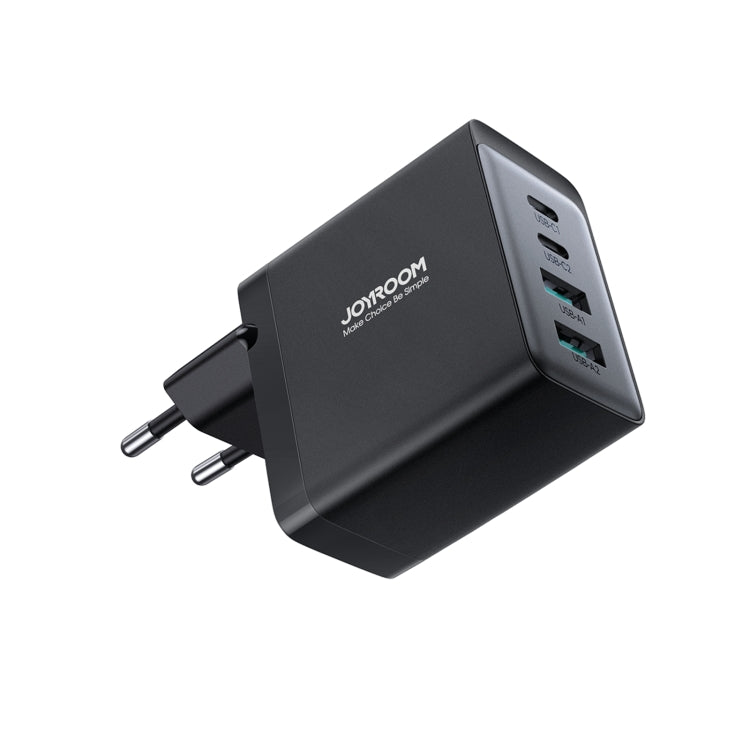 JOYROOM TCG02 Gallium Nitride 67W Dual USB+Dual USB-C/Type-C Multi-Port Charger Set, EU Plug�����...