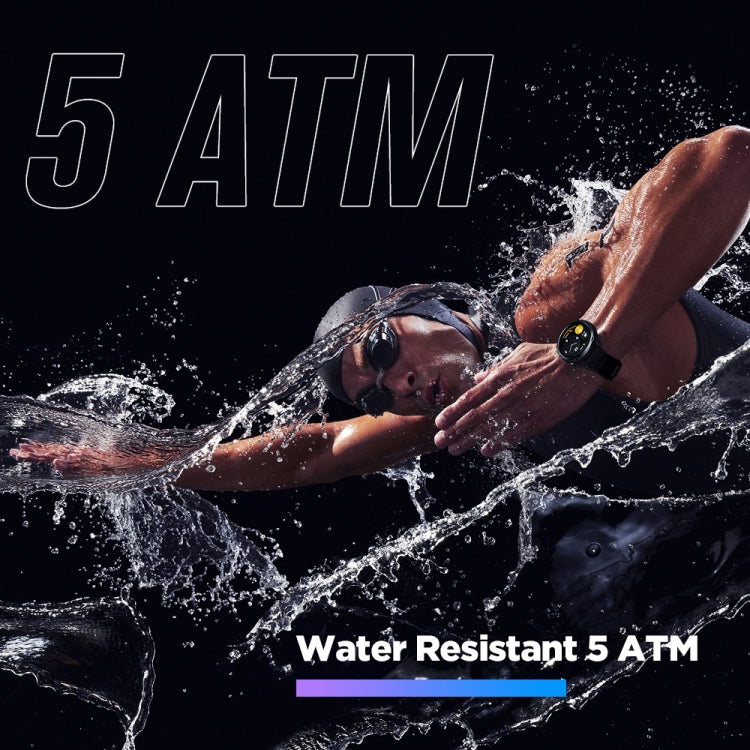Zeblaze Stratos 2 Lite 1.32 inch IPS Screen 5 ATM Waterproof GPS Smart Watch, Support Heart Rate ...