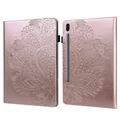 Peacock Embossed Pattern Leather Tablet Case