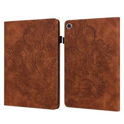 Peacock Embossed Pattern Leather Tablet Case