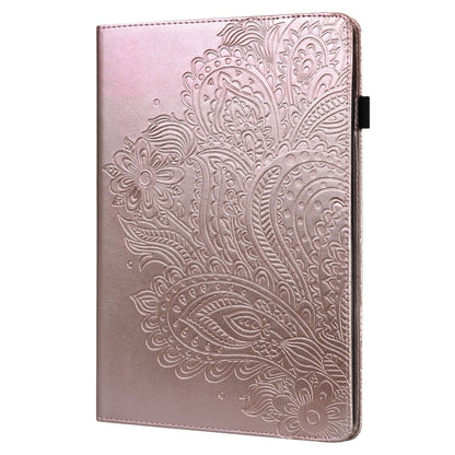 Peacock Embossed Pattern Leather Tablet Case