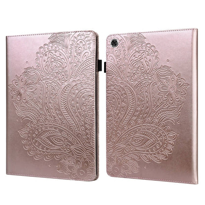 Peacock Embossed Pattern Leather Tablet Case