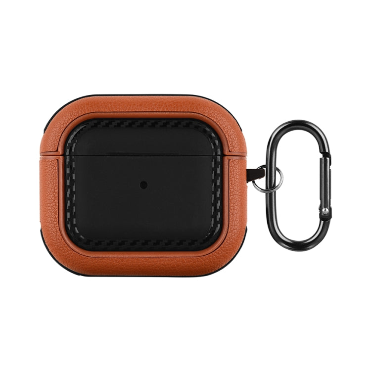 Leather Texture Earphone Protective Case, For AirPods 3, For AirPods Pro, For AirPods Pro 2������...