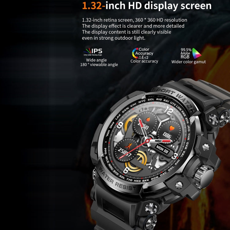 1.32 inch IP68 Sport Smart Watch