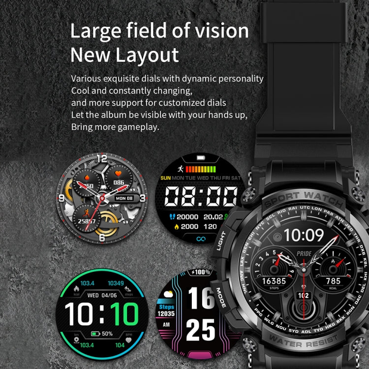1.32 inch IP68 Sport Smart Watch
