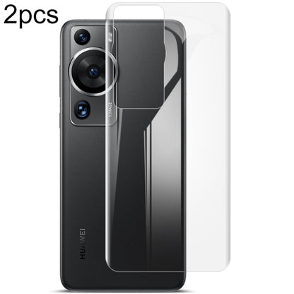 2pcs imak Curved Hydrogel Film Pnone Back Protector, For Huawei P60 / P60 Pro��������������������...