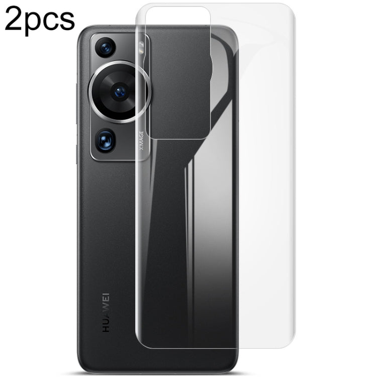 2pcs imak Curved Hydrogel Film Pnone Back Protector, For Huawei P60 / P60 Pro��������������������...