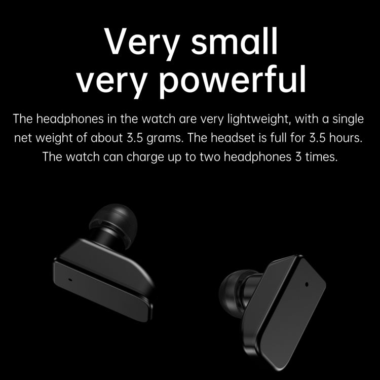 R6 1.32 inch 2 in 1 Bluetooth Earphone Smart Watch