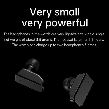R6 1.32 inch 2 in 1 Bluetooth Earphone Smart Watch