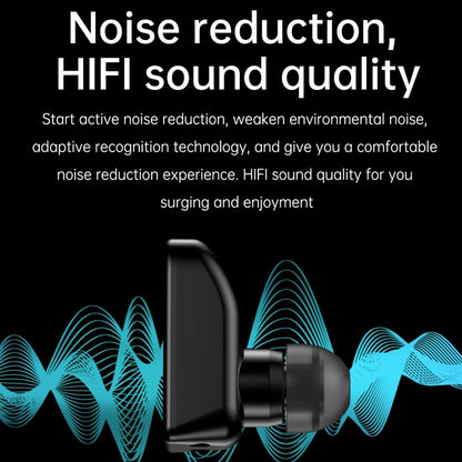 R6 1.32 inch 2 in 1 Bluetooth Earphone Smart Watch