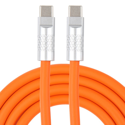 Mech Series 120W USB-C / Type-C to USB-C / Type-C Metal Plug Silicone Fast Charging Data Cable, L...