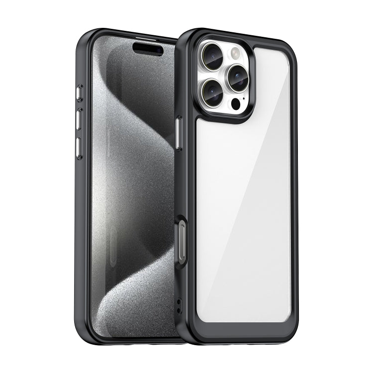 Colorful Series Acrylic + TPU Phone Case, For iPhone 16 Pro Max, For iPhone 16 Pro���������������...