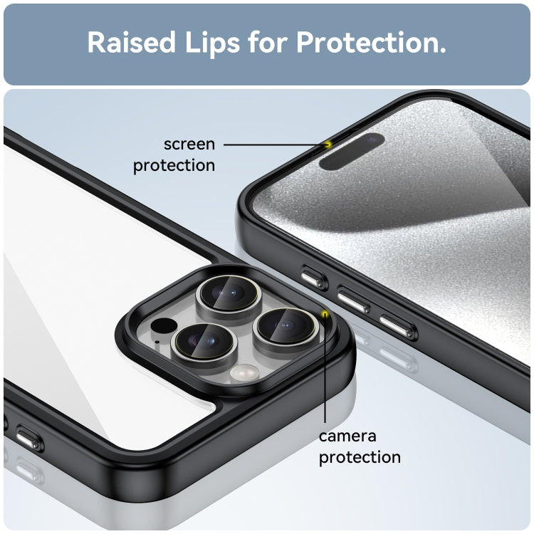 Colorful Series Acrylic + TPU Phone Case, For iPhone 16 Pro Max, For iPhone 16 Pro���������������...