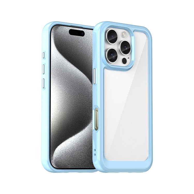 Colorful Series Acrylic + TPU Phone Case, For iPhone 16 Pro Max, For iPhone 16 Pro���������������...