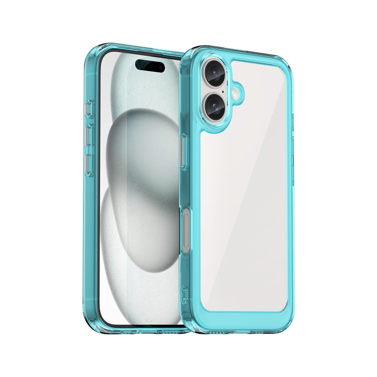 Colorful Series Acrylic + TPU Phone Case, For iPhone 16 Pro Max, For iPhone 16 Pro���������������...