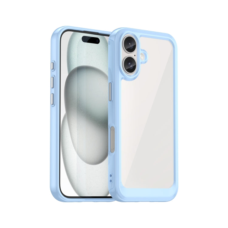 Colorful Series Acrylic + TPU Phone Case, For iPhone 16 Pro Max, For iPhone 16 Pro���������������...