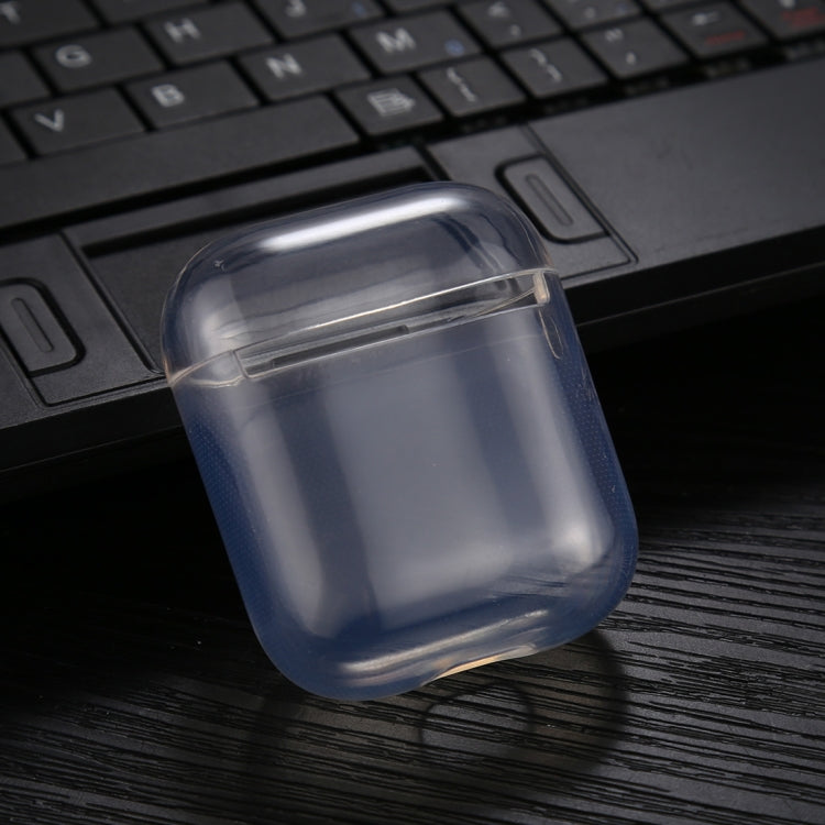 Transparent TPU Soft Earphone Protective Case without Hook, For AirPods 1 / 2 without Hook�������...