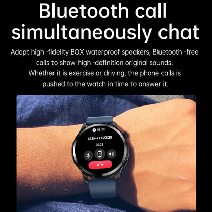 T52 1.39 inch IP67 Waterproof Silicone Band Smart Watch Supports Bluetooth Call / Blood Oxygen / ...