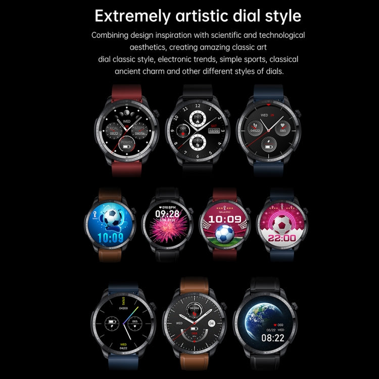 T52 1.39 inch IP67 Waterproof Silicone Band Smart Watch Supports Bluetooth Call / Blood Oxygen / ...