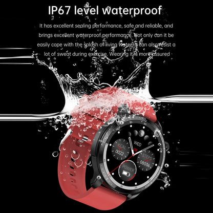 T52 1.39 inch IP67 Waterproof Silicone Band Smart Watch Supports Bluetooth Call / Blood Oxygen / ...