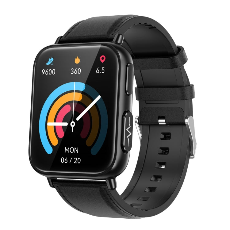 TK10 1.91 inch IP68 Waterproof Leather Band Smart Watch Supports AI Medical Diagnosis/ Blood Oxyg...
