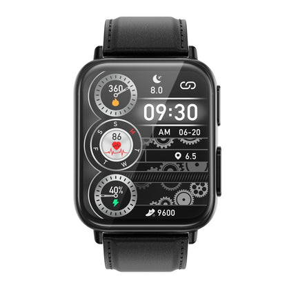TK10 1.91 inch IP68 Waterproof Leather Band Smart Watch Supports AI Medical Diagnosis/ Blood Oxyg...