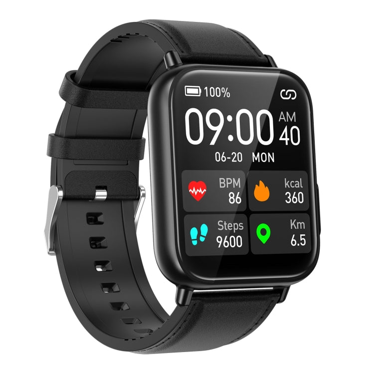TK10 1.91 inch IP68 Waterproof Leather Band Smart Watch Supports AI Medical Diagnosis/ Blood Oxyg...