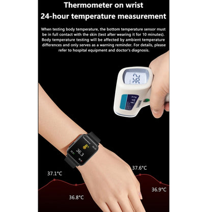 TK10 1.91 inch IP68 Waterproof Leather Band Smart Watch Supports AI Medical Diagnosis/ Blood Oxyg...