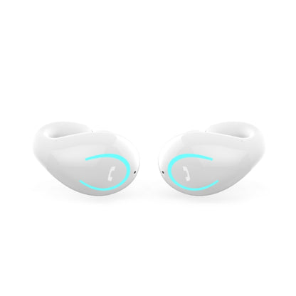 YX08 Ultra-light Ear-hook Stereo Wireless V5.0 Bluetooth Earphones, Binaural, Double