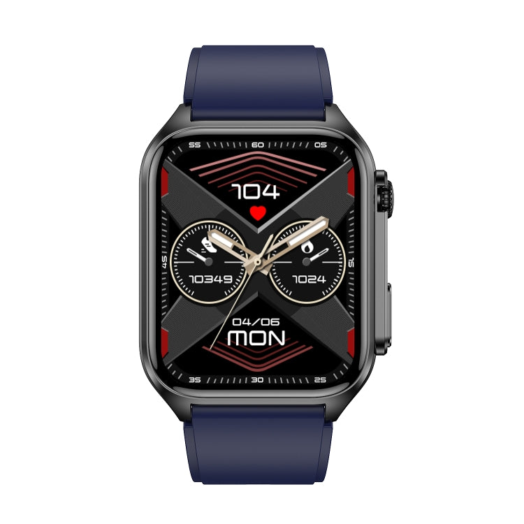 TK12 1.96 inch IP67 Waterproof Silicone Band Smart Watch Supports ECG / Remote Families Care / Bl...