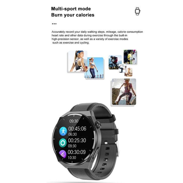 TK20 1.39 inch Silicone Band Smart Watch Supports ECG / Remote Families Care / Body Temperature M...