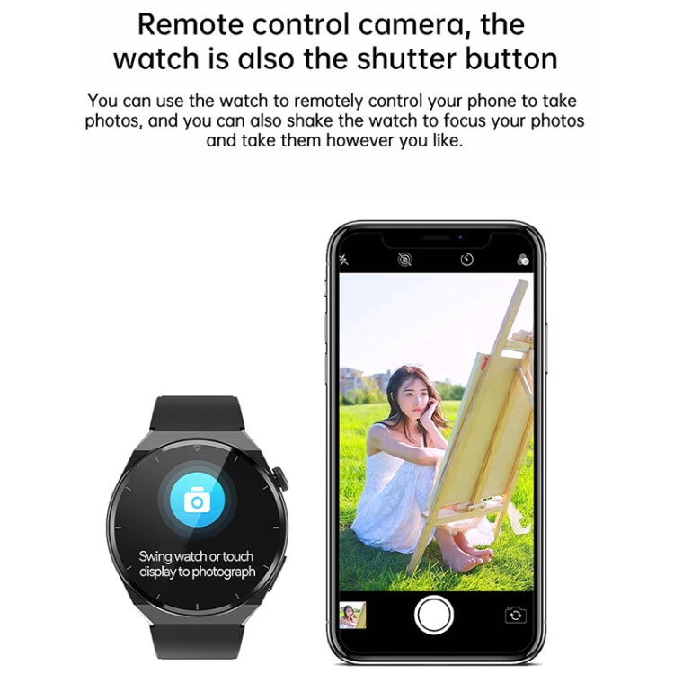 TK20 1.39 inch Silicone Band Smart Watch Supports ECG / Remote Families Care / Body Temperature M...