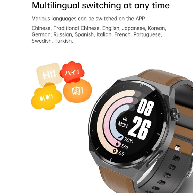 TK20 1.39 inch Silicone Band Smart Watch Supports ECG / Remote Families Care / Body Temperature M...