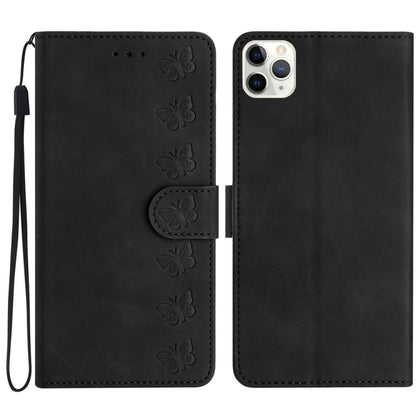 Seven Butterflies Embossed Leather Phone Case