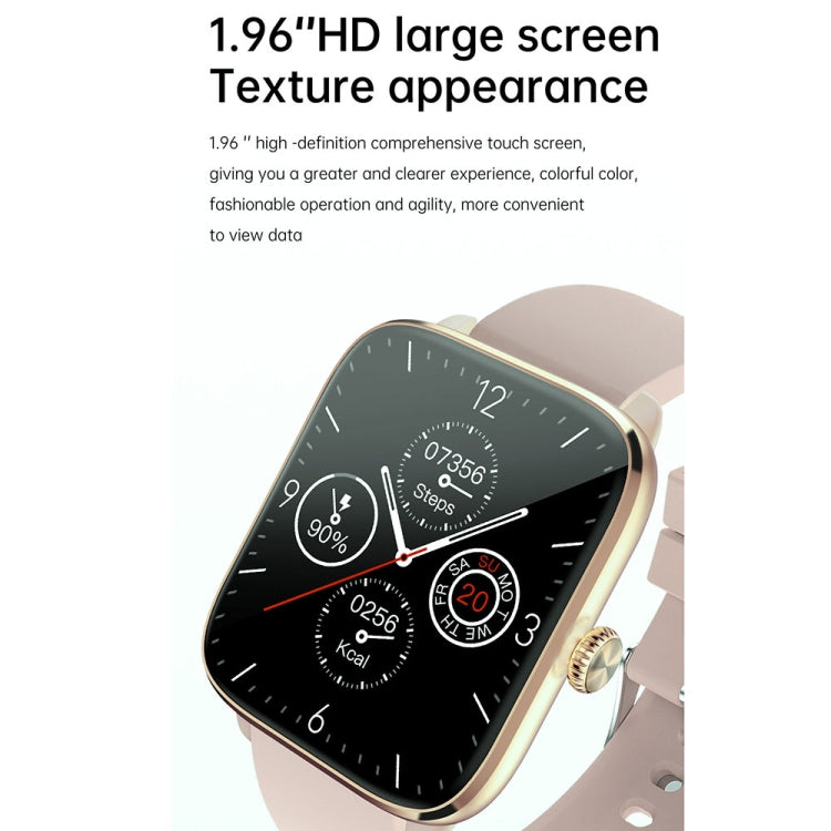 1.96 inch IP67 Waterproof Silicone Band Smart Watch