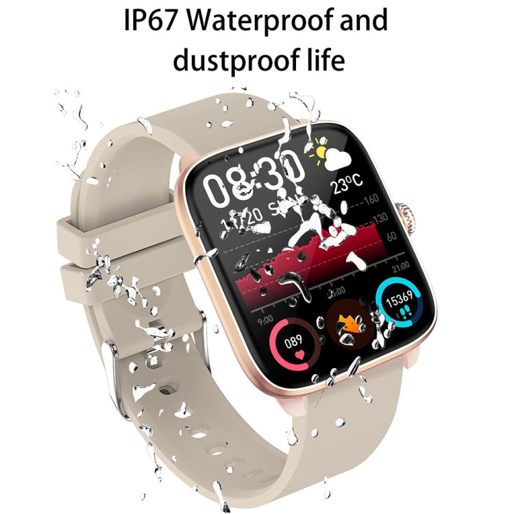 1.96 inch IP67 Waterproof Silicone Band Smart Watch