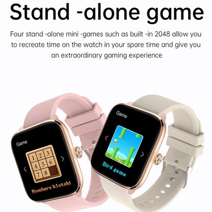 1.96 inch IP67 Waterproof Silicone Band Smart Watch