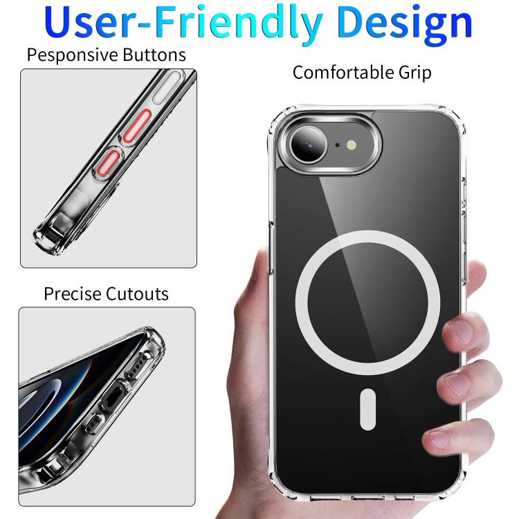 Four Corner Airbags MagSafe Magnetic Phone Case, For iPhone 16e, For iPhone 16 Pro Max�����������...