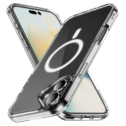 MagSafe Clear Acrylic PC +TPU Phone Case, For iPhone 16e, For iPhone 16 Pro Max, For iPhone 16 Pr...