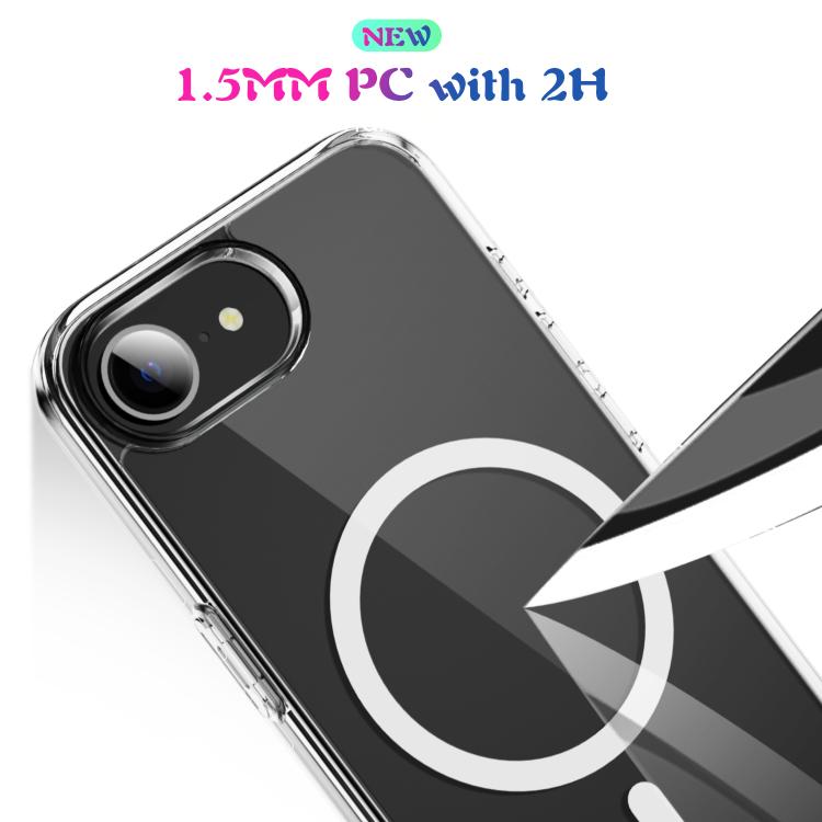 MagSafe Clear Acrylic PC +TPU Phone Case, For iPhone 16e, For iPhone 16 Pro Max, For iPhone 16 Pr...