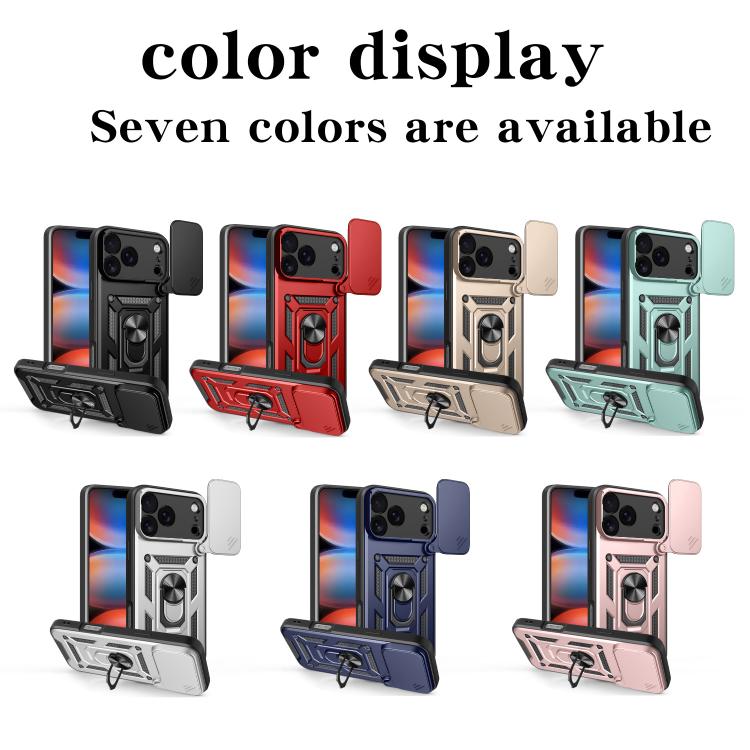 Sliding Camera Cover Design TPU+PC Phone Case