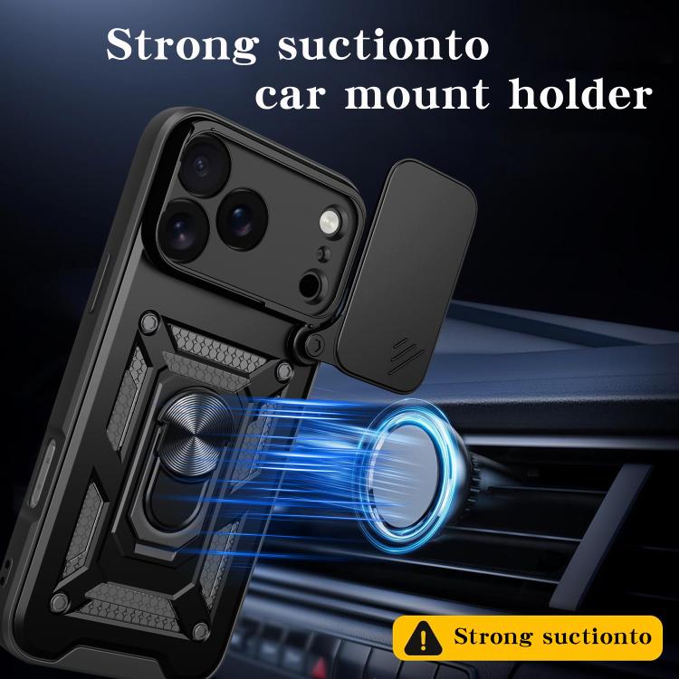 Sliding Camera Cover Design TPU+PC Phone Case