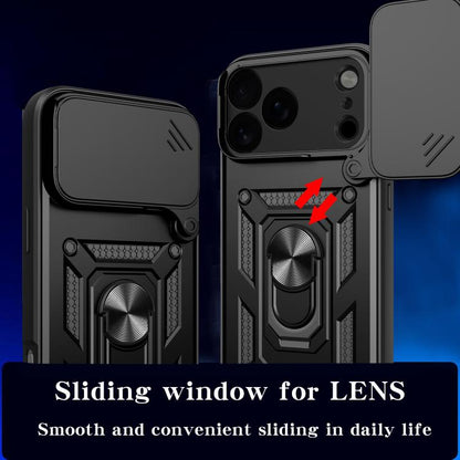 Sliding Camera Cover Design TPU+PC Phone Case