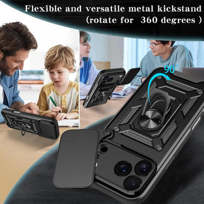 Sliding Camera Cover Design TPU+PC Phone Case