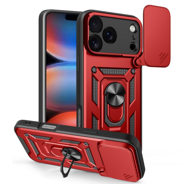 Sliding Camera Cover Design TPU+PC Phone Case