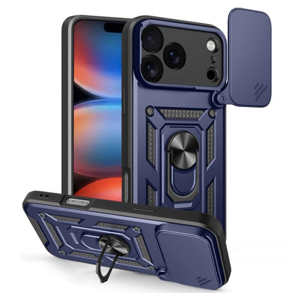 Sliding Camera Cover Design TPU+PC Phone Case