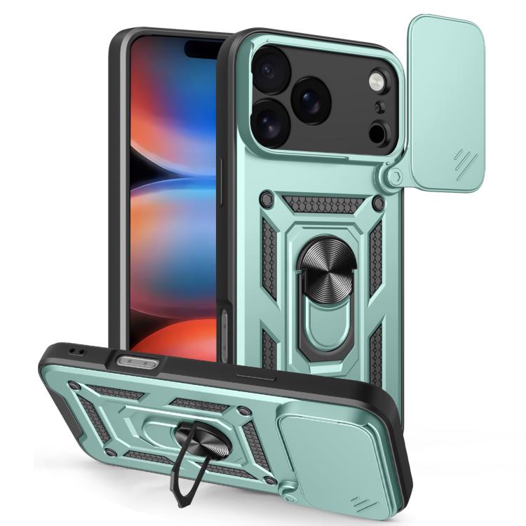 Sliding Camera Cover Design TPU+PC Phone Case
