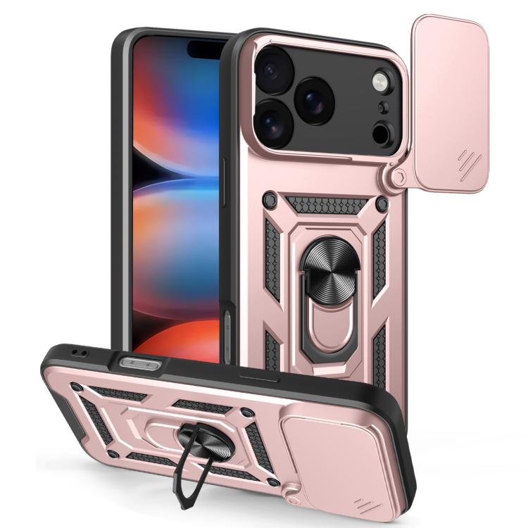 Sliding Camera Cover Design TPU+PC Phone Case