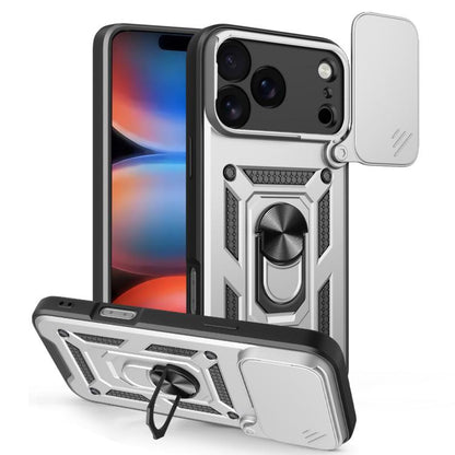 Sliding Camera Cover Design TPU+PC Phone Case
