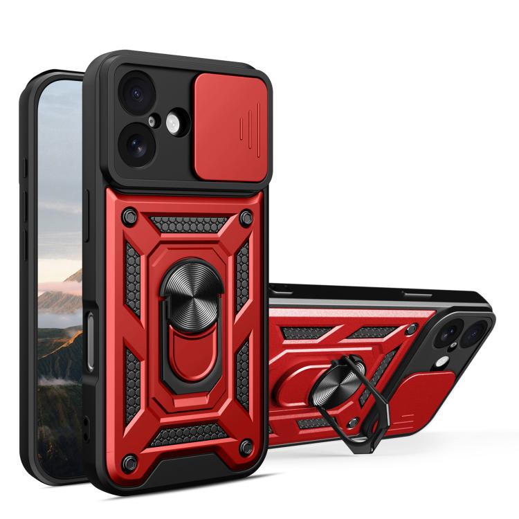 Sliding Camera Cover Design TPU+PC Phone Case